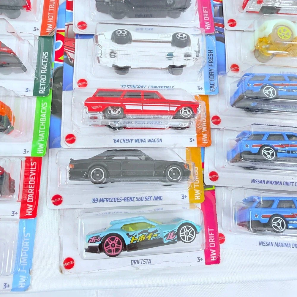 2021 Hot Wheels Mixed Lot of 29 Nissan Maxima Mazda RX7 Ford F150 DeLorean